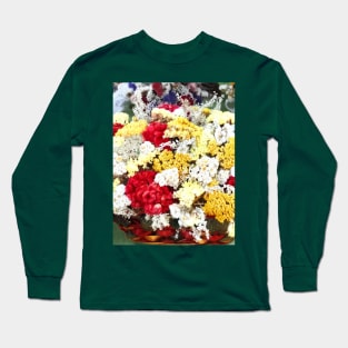 Basket of Dried Flowers Long Sleeve T-Shirt